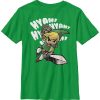 Fifth Sun Nintendo Big Boy's Legend Of Zelda Hyah Link Sword Swing Short Sleeve T-Shirt