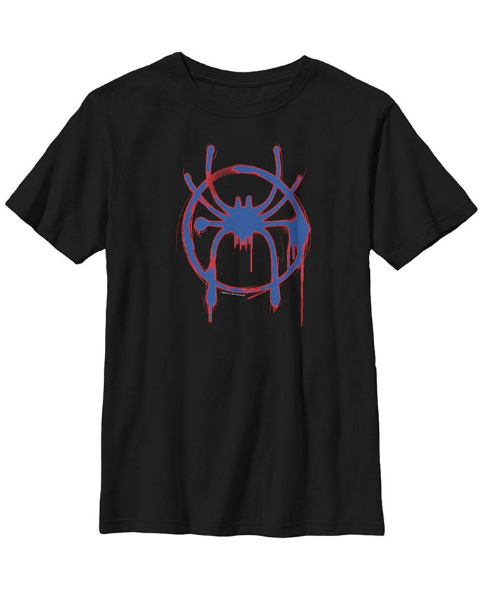Marvel Big Boy's Spider-Man Into The Spider-Verse Red And Blue Logo Short Sleeve T-Shirt Fifth Sun Marvel Big Boy's Spider-Man Into The Spider-Verse Red And Blue Logo Short Sleeve T-Shirt -Carter’s Shop