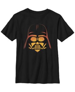 Fifth Sun Ar Wars Big Boy's Darth Vader Pumpkin Carving Halloween Short Sleeve T-Shirt