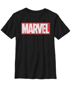 Fifth Sun Marvel Big Boy's Classic Bold Logo Short Sleeve T-Shirt