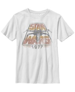 Fifth Sun Ar Wars Big Boy's X-Wing Fighter Short Sleeve T-Shirt