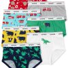 Carter's™ Boys 7-Pk. Cotton Printed Briefs