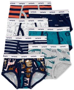 Carter's™ Boys 7-Pk. Cotton Safari Briefs