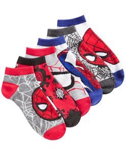 Spider-Man Vel Boys' 6-Pk. Spiderman Socks