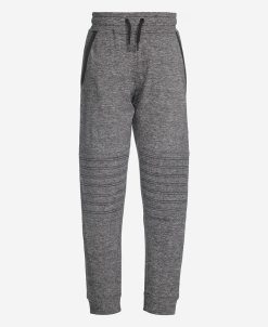 Univibe Echo Space Dye Light Gray Knit Jogger Pants
