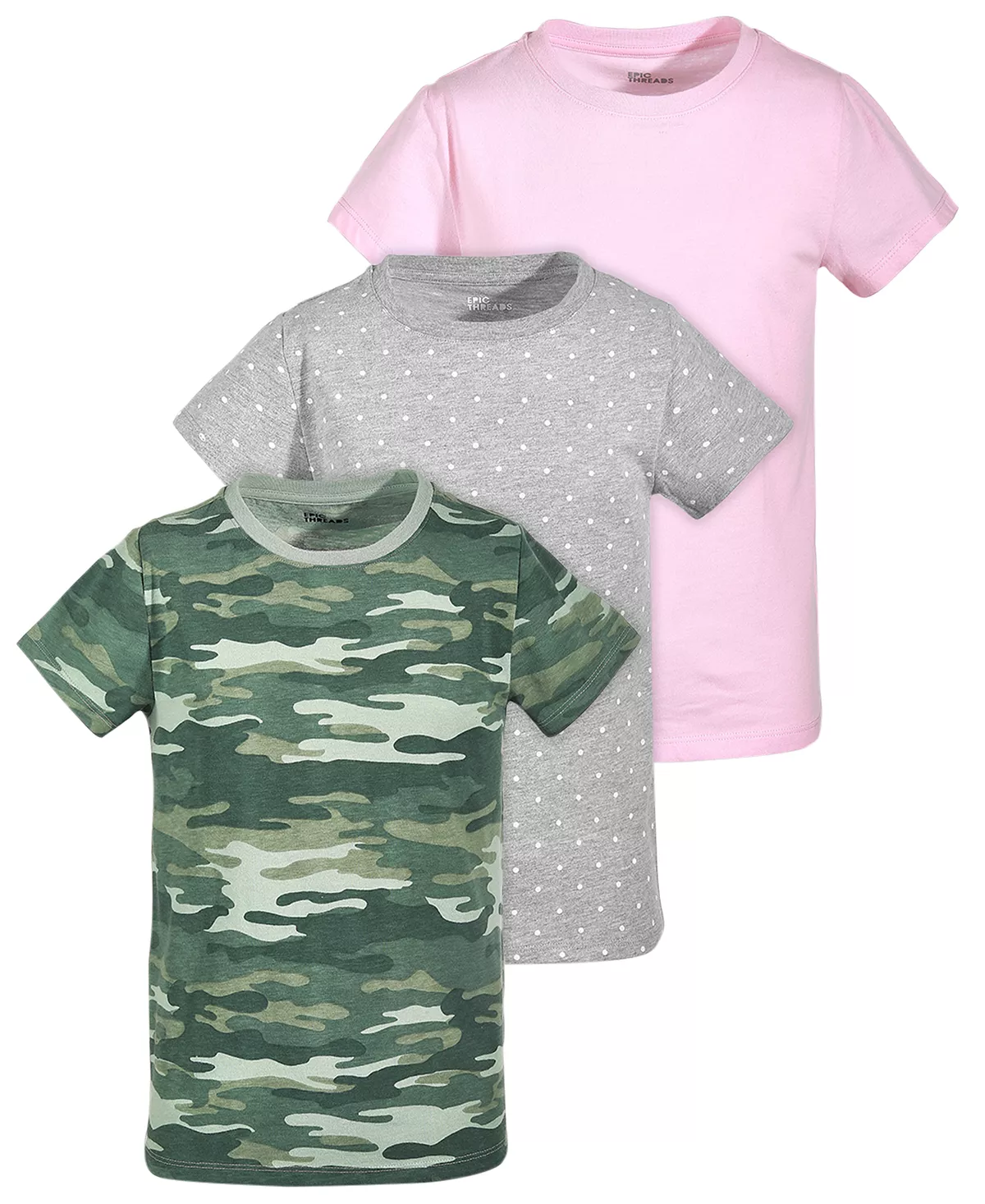 Little Girls 3-Pack Printed T-Shirts, Created For Macys Epic Threads Little Girls 3-Pack Printed T-Shirts, Created For Macys -Carter’s Shop