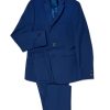Michael Kors Big Boys Blue Skinny Sport Coat And Pants