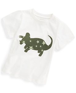 First Impressions Baby Boys Triceratops T Shirt, Created For Macy's