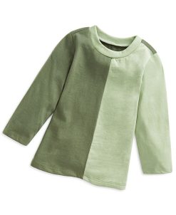 First Impressions Baby Boys Colorblocked Solid Shirt, Created For Macy's