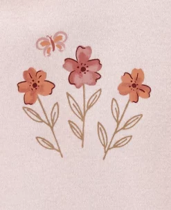 Carter's™ Baby Girls Printed Bodysuit, Pants, And Footed Coverall, 3 Piece Set -Carter’s Shop 21752120 fpx