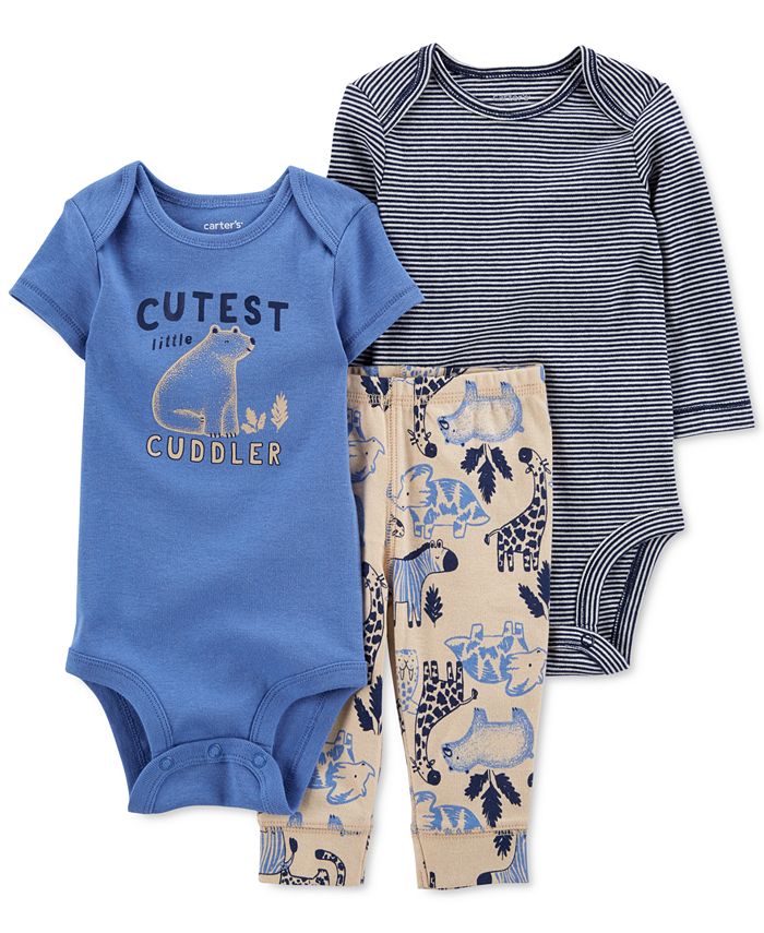 Baby Boys Cutest Cuddler Bodysuits And Pants, 3 Piece Set Carter's™ Baby Boys Cutest Cuddler Bodysuits And Pants, 3 Piece Set -Carter’s Shop
