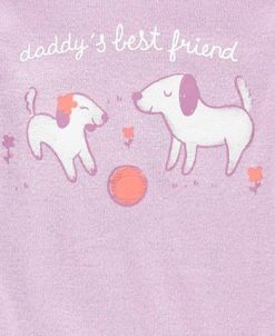 Carter's™ Baby Girls Print Bodysuit, Footed Pants, And Coverall, 3 Piece Set -Carter’s Shop 21758158 fpx