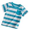 First Impressions Baby Boys Rugby Stripe T-Shirt, Created For Macy's