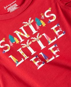 First Impressions Baby Girl Santa's Elf Top, Created For Macy's -Carter’s Shop 21925153 fpx