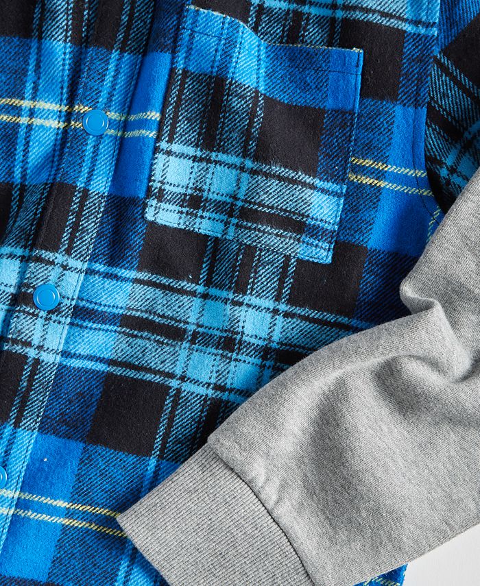Big Boys Cotton Flannel Jacket, Created For Macy's Epic Threads Big Boys Cotton Flannel Jacket, Created For Macy's -Carter’s Shop