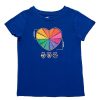 Epic Threads Little Girls Rainbow Heart Graphic T-shirt, Created For Macy's