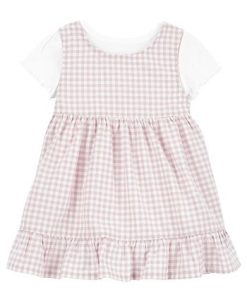 Carter's™ Baby Girls Gingham Bodysuit And Dress Set, 2 Piece -Carter’s Shop 22296957 fpx