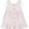 Carter's™ Baby Girls Gingham Bodysuit And Dress Set, 2 Piece