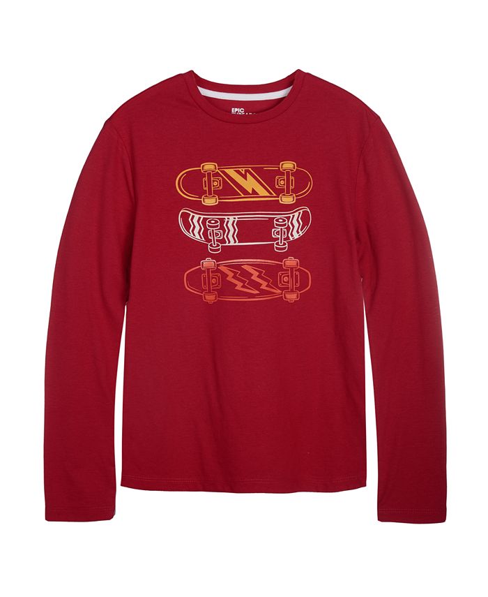 Big Boys Long Sleeves Graphic T-shirt Epic Threads Big Boys Long Sleeves Graphic T-shirt -Carter’s Shop