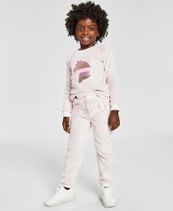 Epic Threads Little Girls Unicorn Cozy Sweatshirt And Pant Set, Created For Macy's