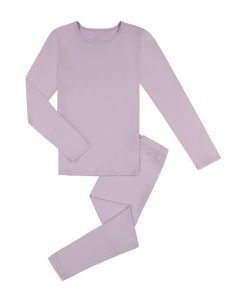 Max & Olivia Big Girls Base Layer, 2 Piece Set