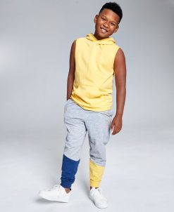 Epic Threads Big Boys Blaise Hooded Tank Top, Created For Macy's