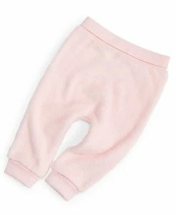 First Impressions Baby Girls Fleece Yoga Pants, Created For Macy's