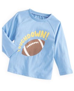 First Impressions Toddler Boys Touchdown Long-Sleeve Shirt, Created For Macy's