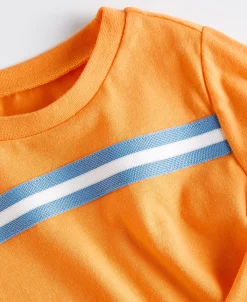 First Impressions Baby Boys Sporty Taped Long Sleeve Shirt, Created For Macy's -Carter’s Shop 22477886 fpx