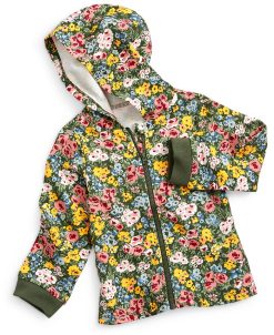 First Impressions Baby Girls Floral Full Zip Hoodie, Created For Macy's