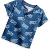First Impressions Baby Boys Fire Truck Henley T Shirt, Created For Macy's