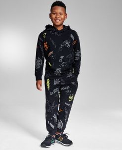 Epic Threads Big Boys Blaise Cotton Jogger Pants, Created For Macy's