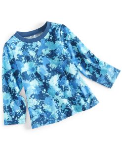 First Impressions Toddler Boys Long Sleeve Splatter Shirt, Created For Macy's