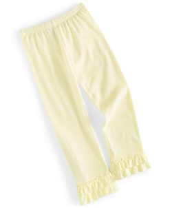First Impressions Baby Girls Ruffled Hem Leggings, Created For Macy's