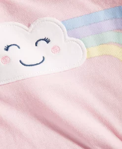 First Impressions Toddler Girls Long Sleeve Retro Rainbow Shirt, Created For Macy's -Carter’s Shop 22723332 fpx