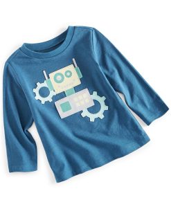 First Impressions Baby Boys Robot Shirt, Created For Macy's