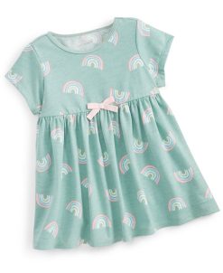 First Impressions Baby Girls Rainbow Splash Tunic, Created For Macy's