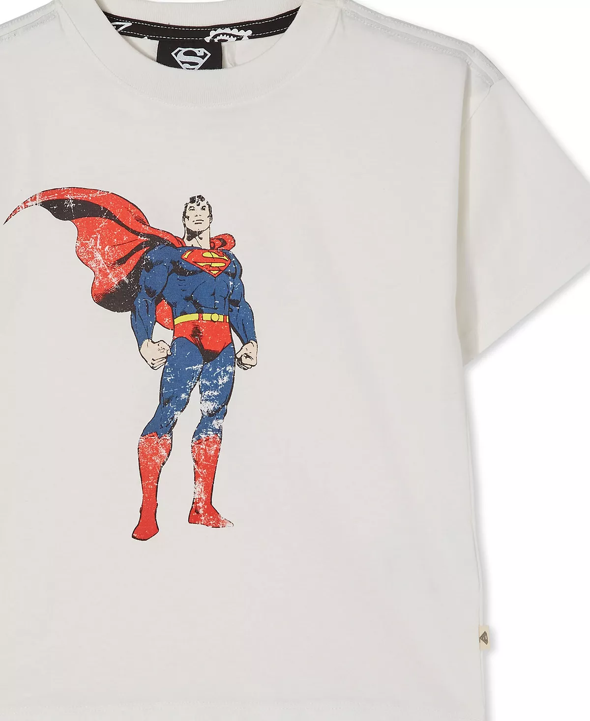 Little Girls Superman License Drop Shoulder Short Sleeve Tee COTTON ON Little Girls Superman License Drop Shoulder Short Sleeve Tee -Carter’s Shop