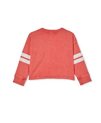 Big Girls Superman Cropped Long Sleeve Tee COTTON ON Big Girls Superman Cropped Long Sleeve Tee -Carter’s Shop