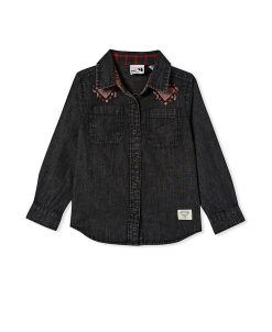 COTTON ON Little Girls Superman License Relaxed Fit Shirt