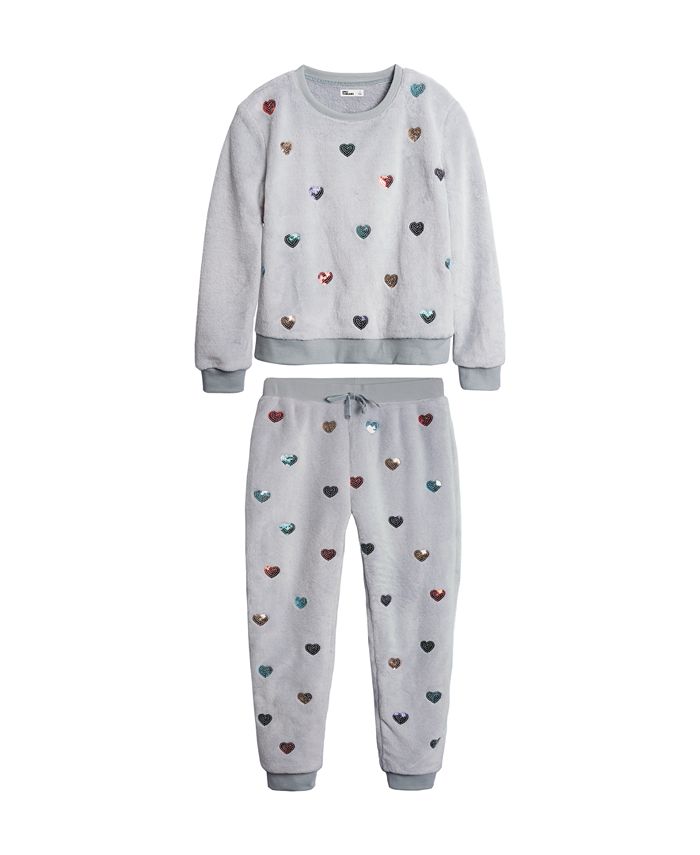 oddler Girls Heart Cozy Sweatshirt And Pant Set, Created For Macy's Epic Threads Oddler Girls Heart Cozy Sweatshirt And Pant Set, Created For Macy's -Carter’s Shop