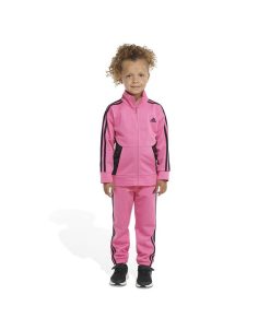 ADIDAS Girls Essential Tricot 3-Stripes Track Jacket & Joggers
