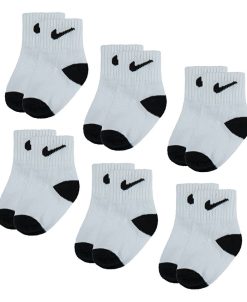 Nike Baby Boys Or Baby Girls Pop Color Socks, Pack Of 6