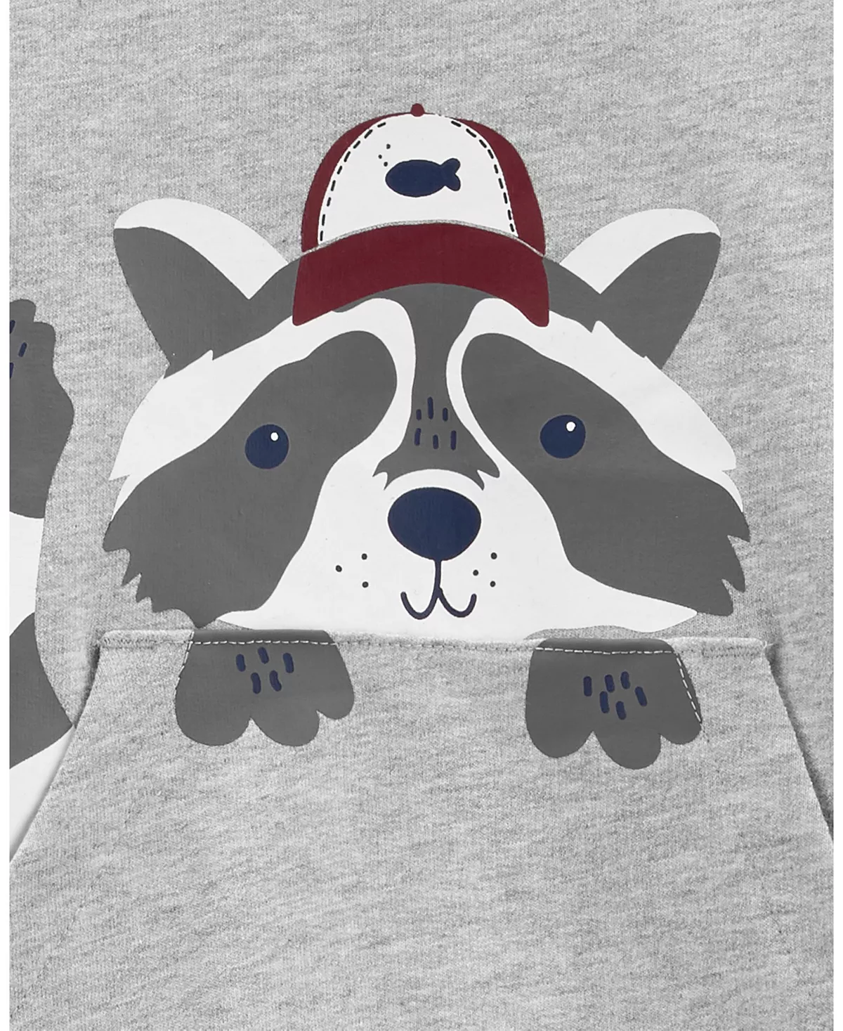 Carter's™ Baby Boys Raccoon Pullover And Joggers, 2 Piece Set - Image 2