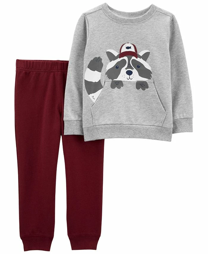 Carter's™ Baby Boys Raccoon Pullover And Joggers, 2 Piece Set
