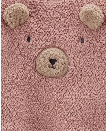 Baby Girls Bear Sherpa Cardigan, Bodysuit And Pants, 3 Piece Set Carter's™ Baby Girls Bear Sherpa Cardigan, Bodysuit And Pants, 3 Piece Set -Carter’s Shop