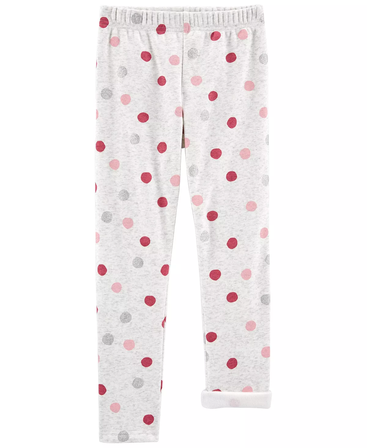 Little Girls Multi Colored Polka Dot Cozy Fleece Leggings Carter's™ Little Girls Multi Colored Polka Dot Cozy Fleece Leggings -Carter’s Shop