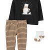 Carter's™ Baby Boys Or Baby Girls T Shirt, Pants And Socks, 3 Piece Set