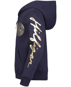 Tommy Hilfiger Big Girls Fleece Signature Zip-Up Hoodie 2 Tommy Hilfiger Big Girls Fleece Signature Zip-Up Hoodie -Carter’s Shop 23042865 fpx