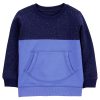 Carter's™ Toddler Boys Colorblocked Crew Neck French Terry Pullover